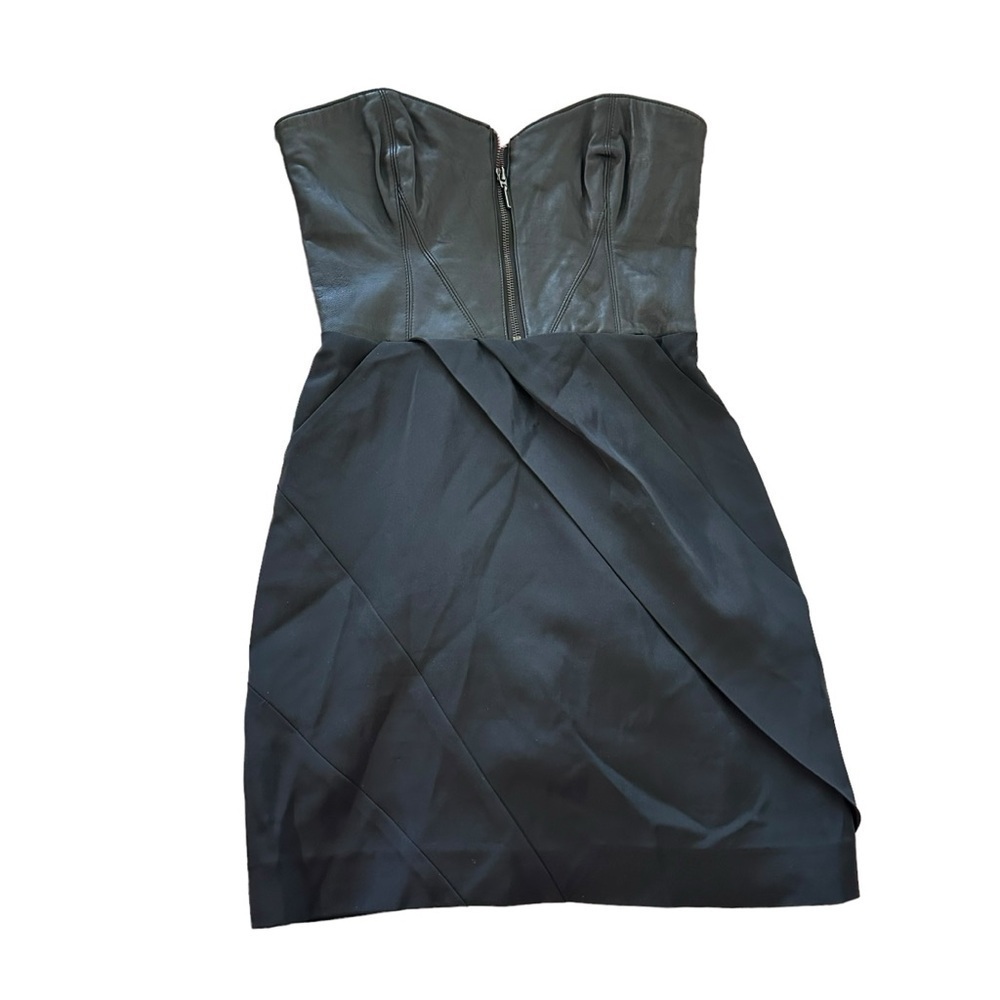 BeBe women's size 2 strapless black dress